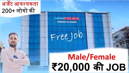 Wise Power company new vacancy 2025