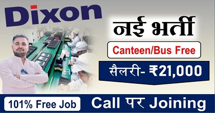 Dixon job vacancy 2025